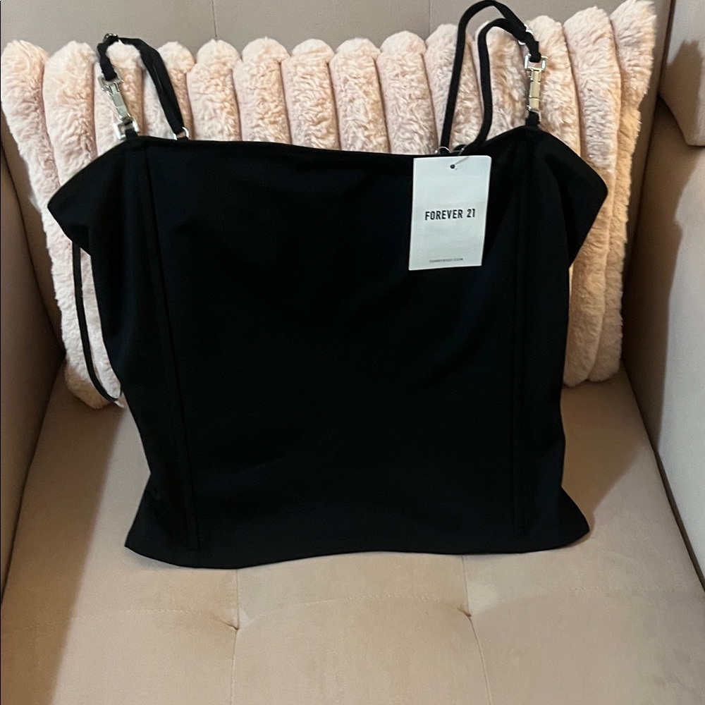 Forever 21 Elegant Black Camisole